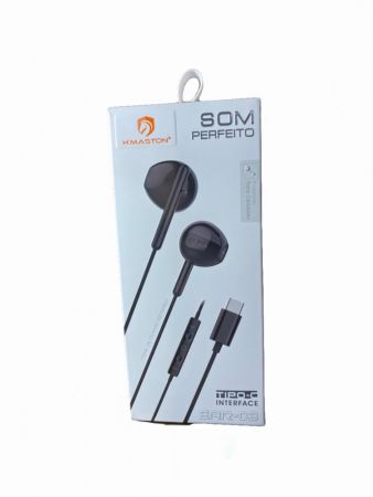 FONE DE OUVIDO SOM PERFEITO TIPO-C HMASTON