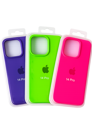 CAPINHA SILICONE  IPHONE 14 PRO CORES DIVERSAS